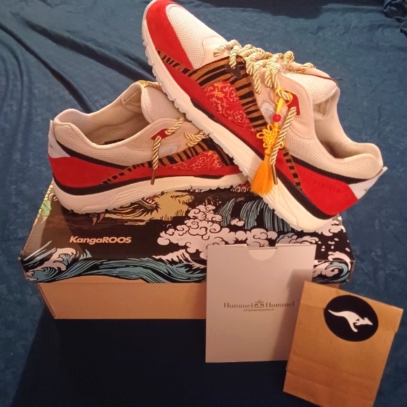 kangaROOS CNY Year Of The Tiger Sneakers • Size 44 • 030 of 350 Made - Picture 3 of 16